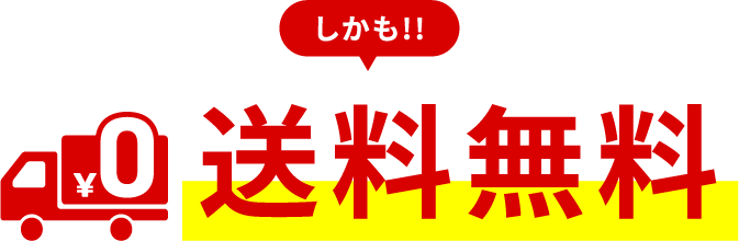 しかも送料無料